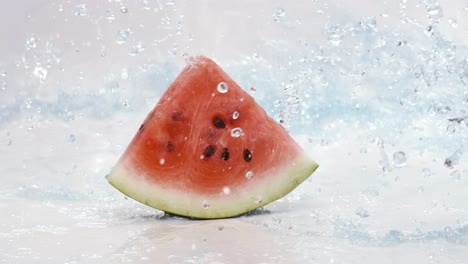 Süßwasserspritzer-Auf-Roter-Wassermelone.-Aufgenommen-Mit-Super-Zeitlupenkamera-1000-Fps.