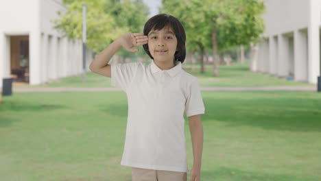 Proud-Indian-saluting-to-the-camera-in-park