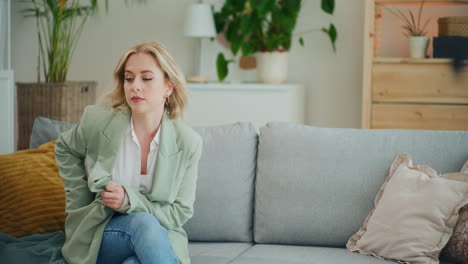 Confident-Businesswoman-Browsing-Smartphone