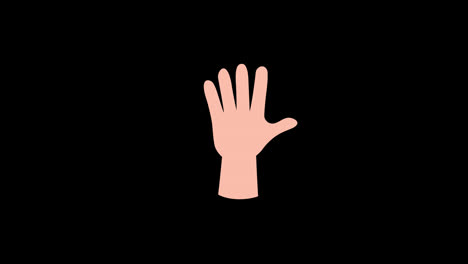 raised-hand-with-five-fingers-icon-concept-animation-with-alpha-channel