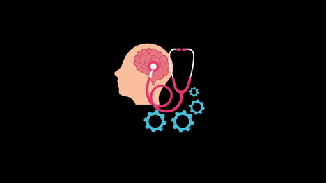 Creative-brain-idea.-Human-brain-concept-icon-loop-animation-video-with-alpha-channel