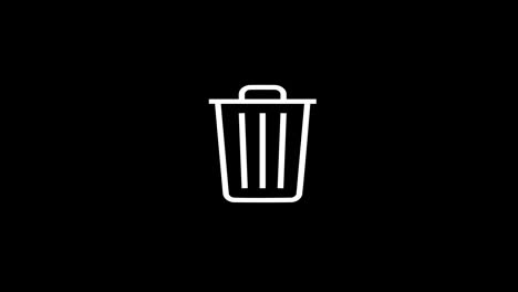 A-white-recycle-bin-trash-can-concept-icon-animation-with-alpha-channel