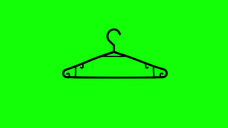 Clothes-Hanger-Line-concept-icon-animation-with-alpha-channel