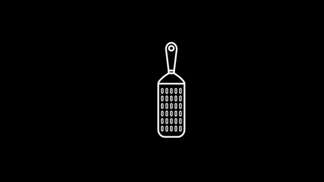 Kitchenware-Appliance-Grater-kitchen-concept-icon-animation-with-alpha-channel