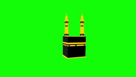 mecca-Kaaba-Qaba-concept-icon-animation-with-alpha-channel