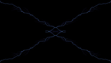 Gewitter,-Elektrische-Blitze-Schlagen-Ein,-Flash-Animation-Mit-Alphakanal