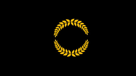 Laurel-wreath-Golden-Award-frame-animation-concept-icon-animation-with-alpha-channel