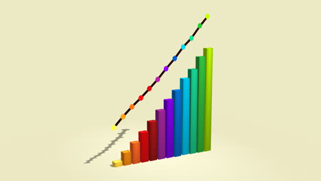 Animated-colorful-financial-bar-graph.-A-chart-is-growing-and-collapsing.-The-symbol-of-increasing-profit-and-financial-success-but-also-and-recession-and-bankruptcy.-Business-concept.