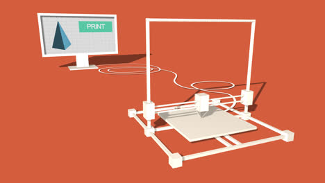 3d-printing-technology.-Modern,-futuristic-device-is-used-to-create-geometric-object.-Machine-is-using-computer-connection-with-three-dimensional-render-model.-Pc-send-element-to-the-printer