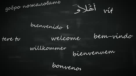 The-three-dimensional-word-“Hello”-transforming-in-many-greetings-in-multiple-different-international-languages.-Colorful-typography-on-a-bright-background.-Language-learning-concept.