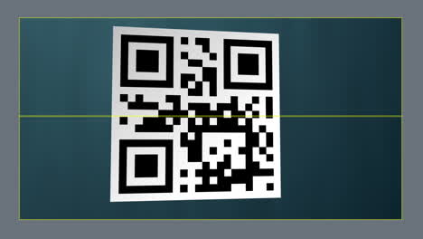 Smartphone-screen-of-a-QR-code-scanner-application.-Yellow-dots-are-responsible-for-optical-reading-of-the-QR-code,-which-is-a-matrix-type-barcode.-Technology-for-selling-consumer-goods-on-the-market.