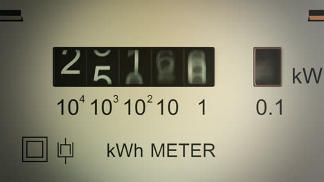 Dispositivo-De-Medición-De-Electricidad.-Medidor-Eléctrico-Analógico-Residencial-Típico-Con-Una-Caja-De-Plástico-Transparente-Que-Muestra-El-Consumo-Doméstico-En-Kilovatios-Hora.-Uso-De-Energía-Eléctrica.