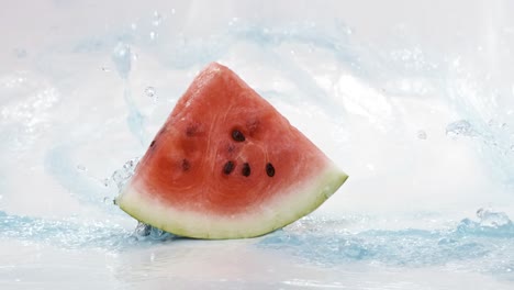 Süßwasserspritzer-Auf-Roter-Wassermelone.-Aufgenommen-Mit-Super-Zeitlupenkamera-1000-Fps.