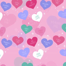 Motion-Graphic-of-Hand-drawn-flat-design-conversation-hearts-illustration-pattern