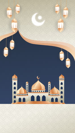 Gráfico-En-Movimiento-De-La-Colección-De-Historias-De-Instagram-Para-La-Celebración-Del-Ramadán-Islámico