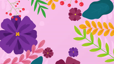 Motion-Graphic-of-Flat-colorful-spring-background