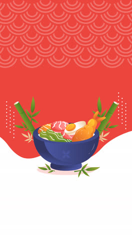Motion-Graphic-of-Japanese-restaurant-instagram-post-set