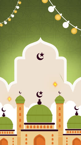 Motion-Graphic-of-Flat-background-for-islamic-new-year-celebration