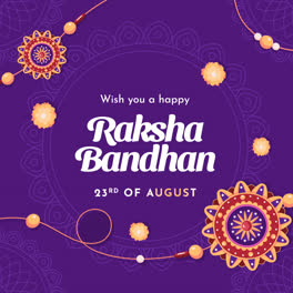 Gráfico-En-Movimiento-De-Fondo-Dibujado-A-Mano-Para-La-Celebración-De-Raksha-Bandhan