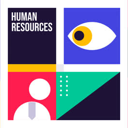 Motion-Grafik-Eines-Instagram-Posts-Im-Human-Resources-Bereich-Mit-Flachem-Design