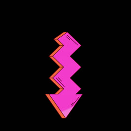 Motion-Graphic-of-Cartoon-style-arrow-design