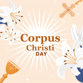 Motion-Graphic-of-Flat-instagram-posts-collection-for-corpus-christi-religious-celebration