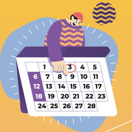 Motion-Graphic-of-Appointment-booking-with-calendar