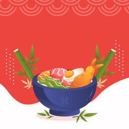 Motion-Graphic-of-Japanese-restaurant-instagram-post-set