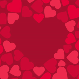 Motion-Graphic-of-Decorative-background-of-hearts