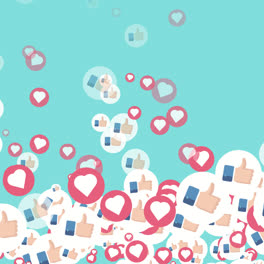 Motion-Graphic-of-Facebook-background-with-like-icons