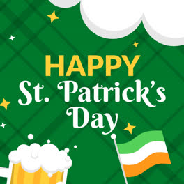 Motion-Graphic-of-St.-patrick's-day-instagram-posts-collection