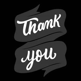 Motion-Graphic-of-Thank-you-lettering-set