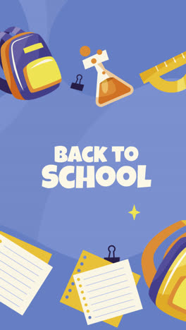 Motion-Graphic-of-Flat-background-for-back-to-school-season