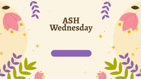Motion-Graphic-of-Flat-vertical-poster-template-for-religious-ash-wednesday-celebration