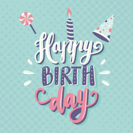 Motion-Graphic-of-Colorful-happy-birthday-lettering