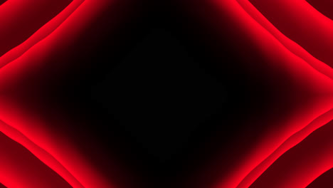 Motion-Graphic-of-Geometric-red-lights-background-realistic-design