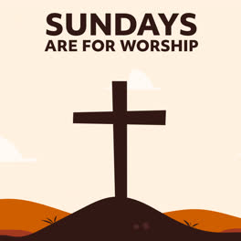 Motion-Graphic-of-Sunday-service--template-design