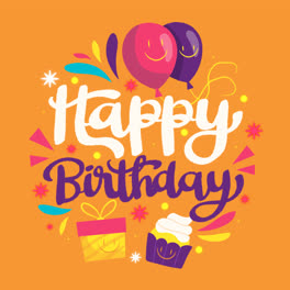 Motion-Graphic-of-Ornamental-birthday-lettering