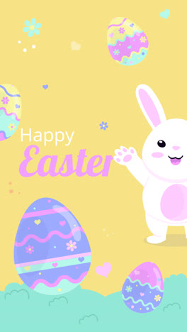 Motion-Graphic-of-Flat-easter-instagram-posts-collection