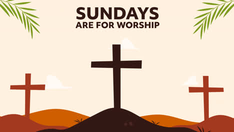 Motion-Graphic-of-Sunday-service--template-design