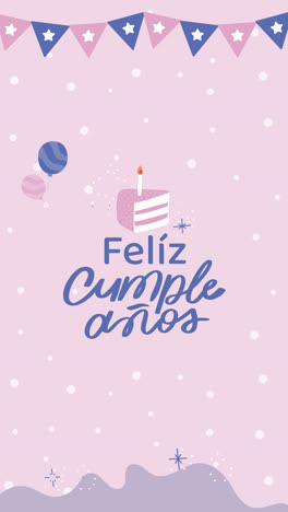 Gráfico-En-Movimiento-De-Publicaciones-De-Instagram-De-Cumpleaños-Minimalistas-De-Diseño-Plano