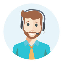 Motion-Graphic-of-Flat-set-of-call-center-avatars