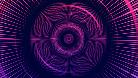 Motion-Graphic-of-Abstract-colourful-circles-background-in-violet-and-blue