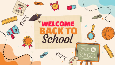 Motion-Graphic-of-Background-for-back-to-school-season-celebration