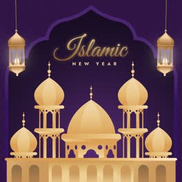 Motion-Graphic-of-Gradient-islamic-new-year-instagram-posts