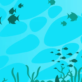 Motion-Graphic-of-Underwater-background-with-different-marine-species