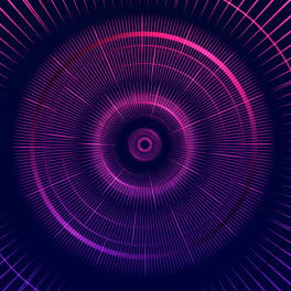 Motion-Graphic-of-Abstract-colourful-circles-background-in-violet-and-blue