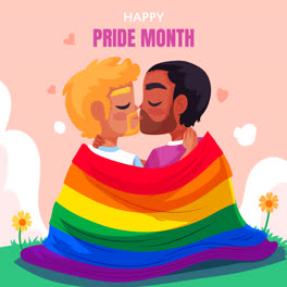 Motion-Graphic-of-Flat-pride-month-lgbt-illustration