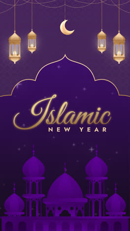 Motion-Graphic-of-Gradient-islamic-new-year-instagram-posts