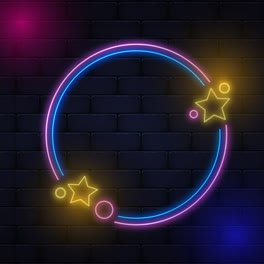 Motion-Graphic-of-Neon-frame-design